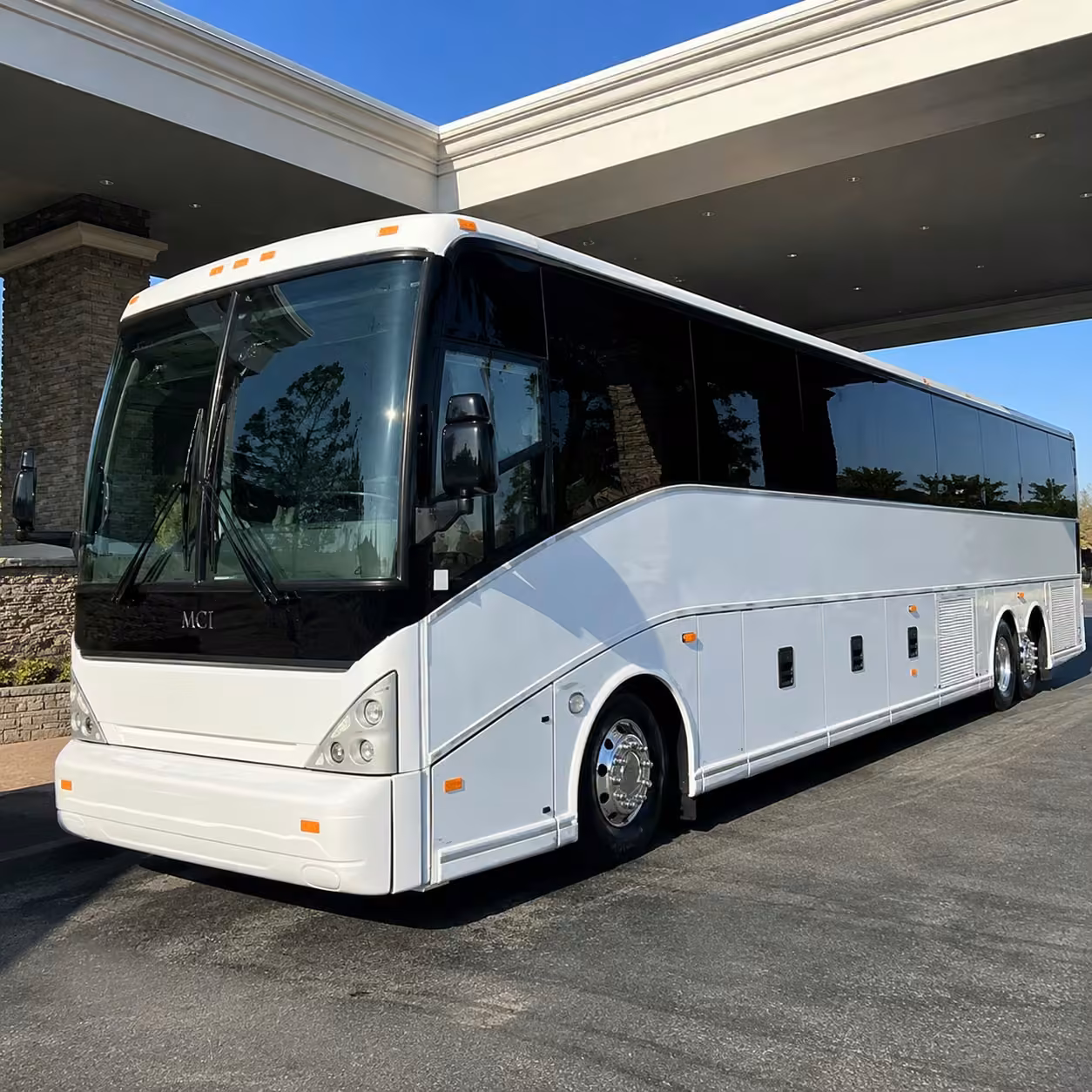 40 56 passenger charter bus